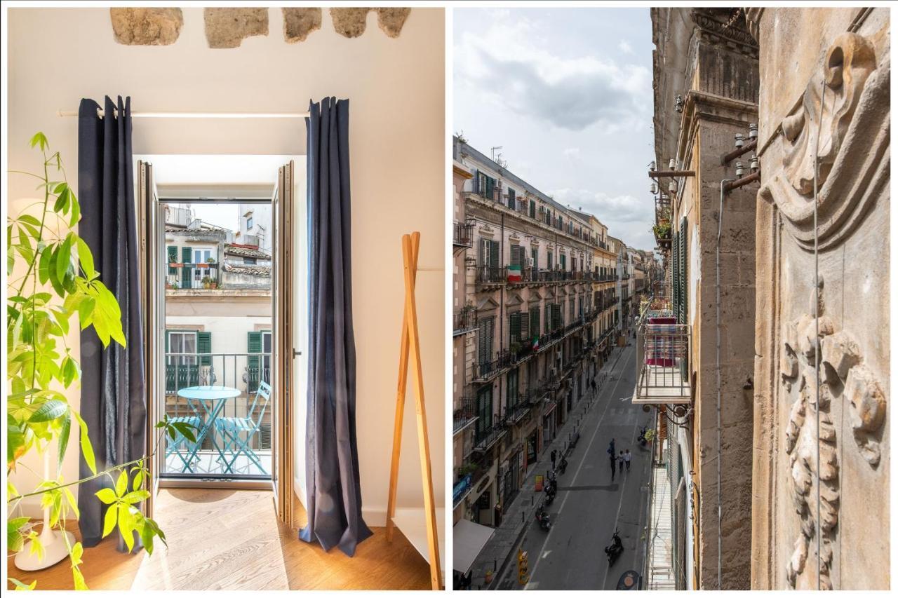 Vittorio Emanuele Apartment With Terrace By Wonderful Italy Palermo Bagian luar foto